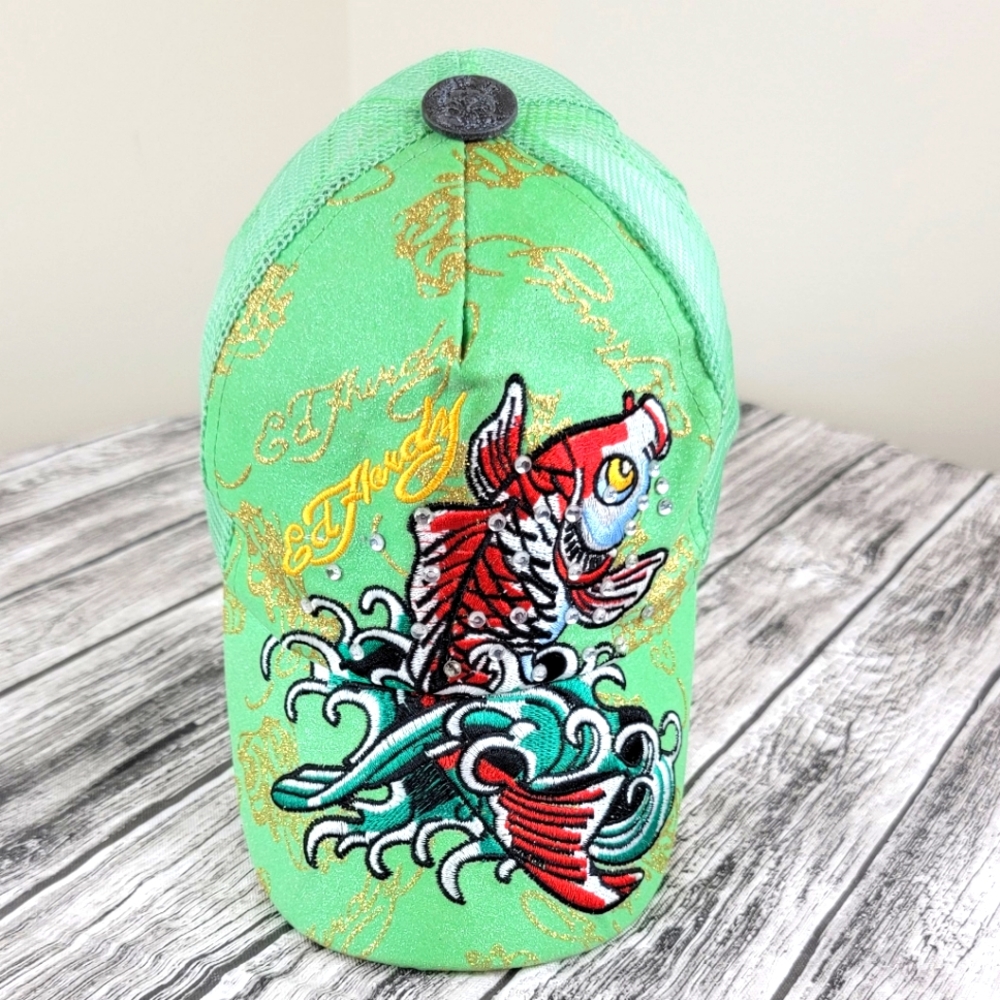 Ed Hardy Koi  Hat Vintage